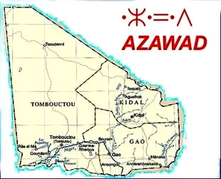 mappa AZAWAD